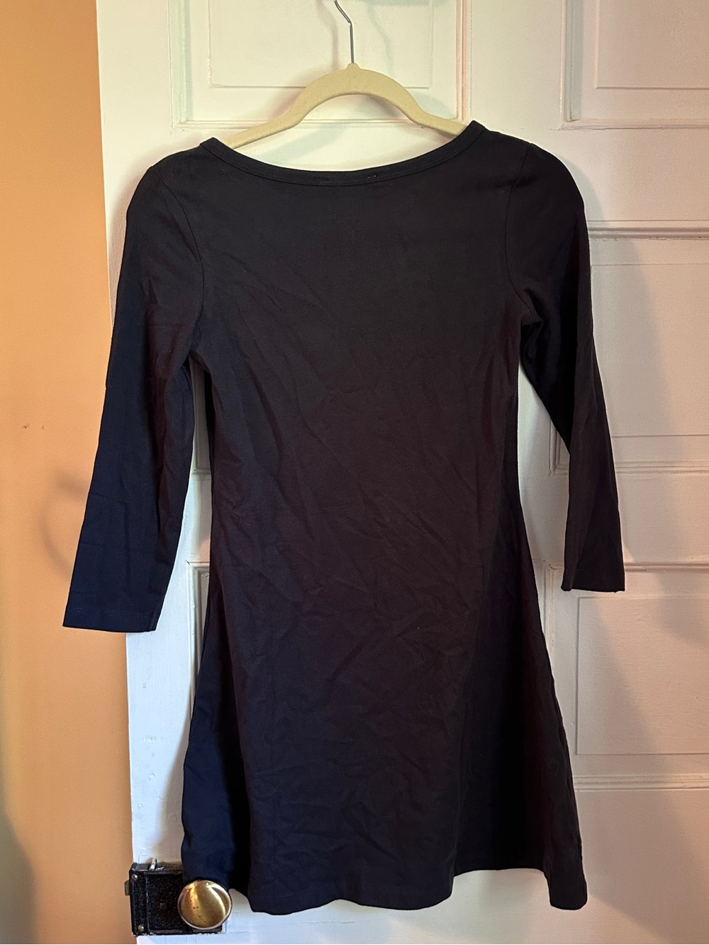 NWT Zara Classic Black Three-Quarter Sleeve Women’s Dress